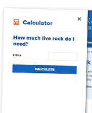 Live Rock Calculator