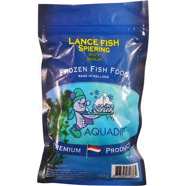 AQUADIP Lance Fish Frozen Food – 100g