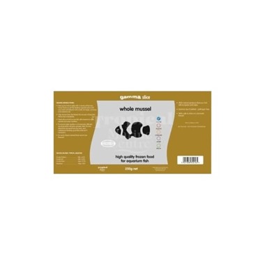 Gamma Whole Mussel Slice 250g