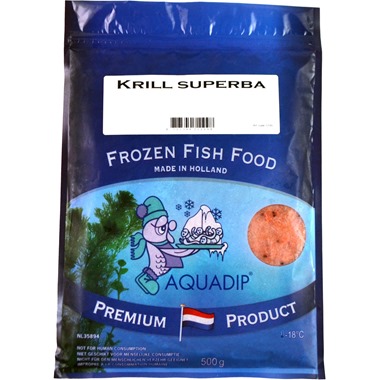 AQUADIP Krill Superba Frozen Flat Pack – 500g