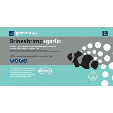 Gamma Brineshrimp + Garlic Frozen Flat Pack – 250g