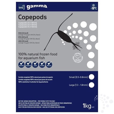 Gamma Copepods Frozen Slab – 1kg