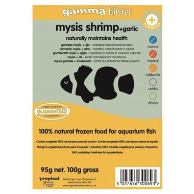 Gamma Mysis Shrimp + Garlic Blister Pack 100g