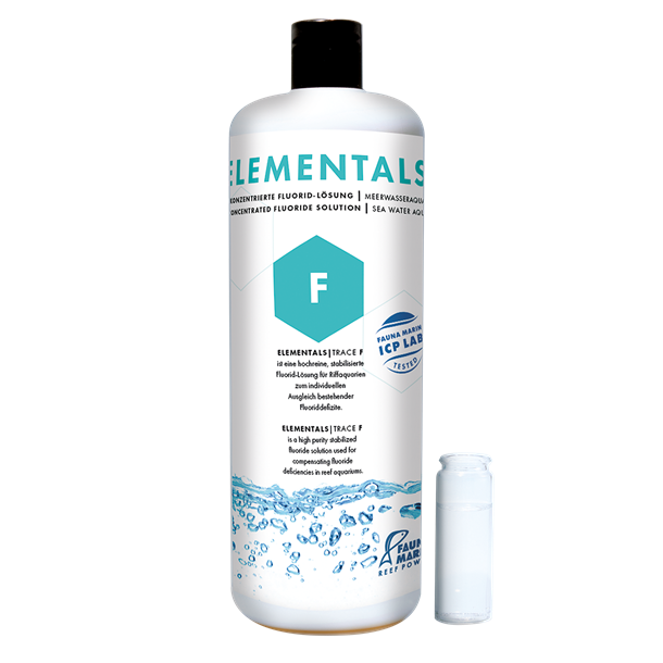 Fauna Marin Elementals F Fluoride 1000ml – Reef Fluoride Supplement