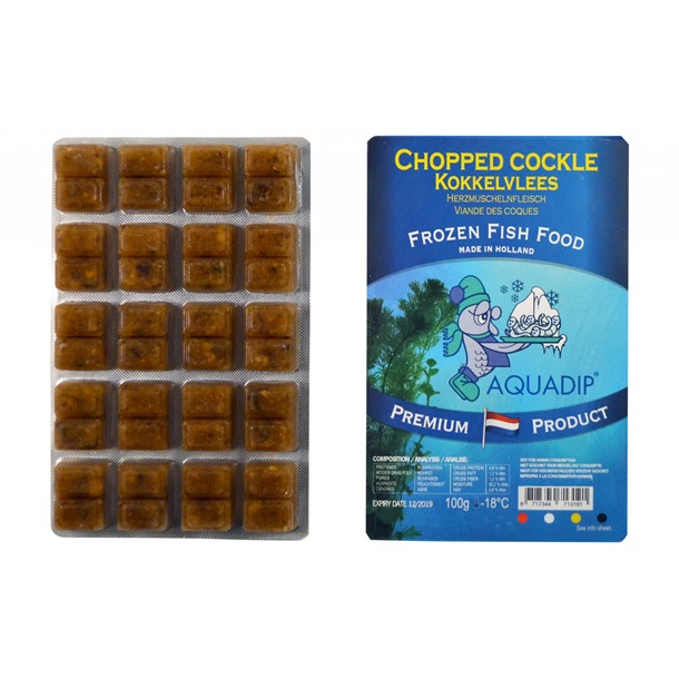 AQUADIP Chopped Cockle Frozen Food – 100g