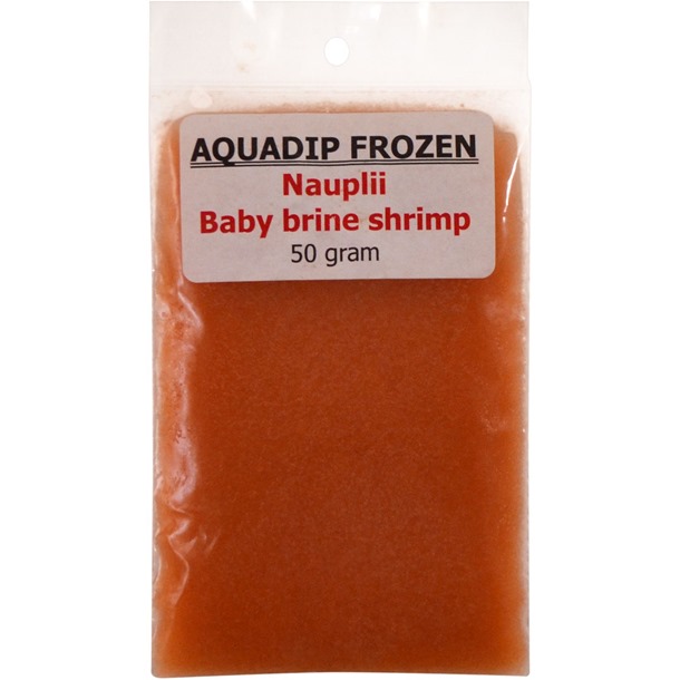 AQUADIP Brineshrimp Nauplii Frozen Flat Pack – 50g