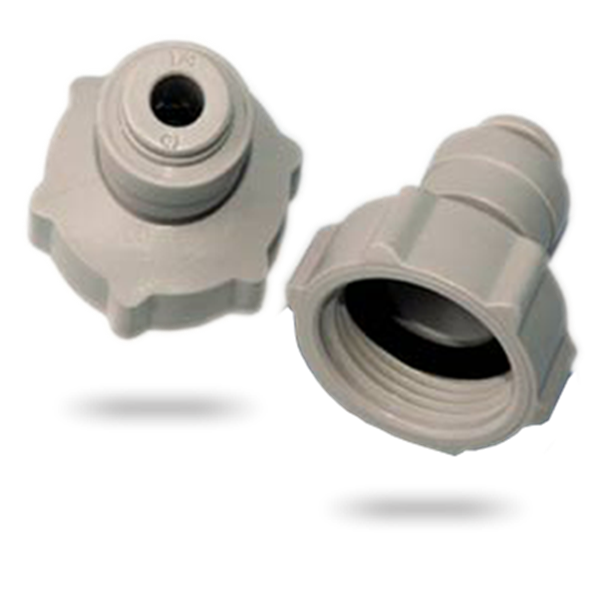 TMC V2 Pure RO Tap Connector – ¾" BSP to ¼" Push-Fit