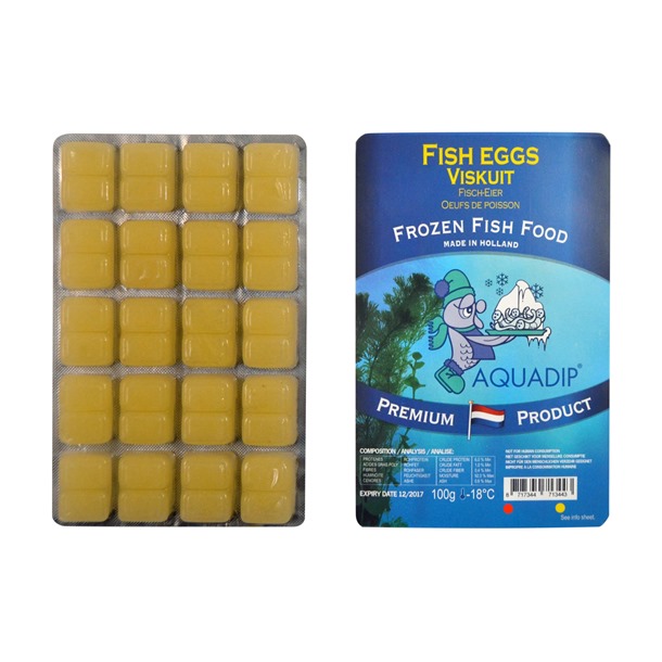 AQUADIP Fish Eggs Frozen Food – 100g