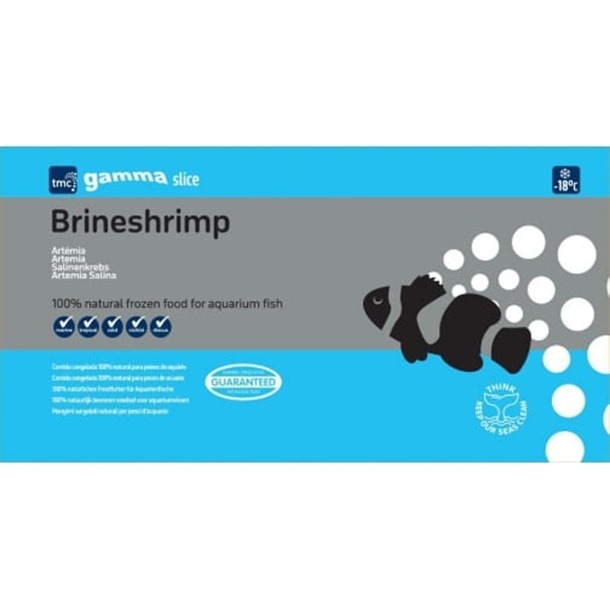 Gamma Brineshrimp Frozen Flat Pack – 250g