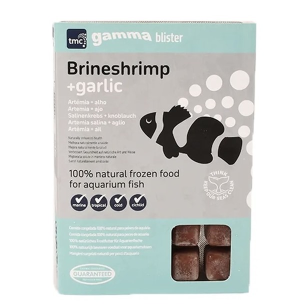 Gamma Brineshrimp + Garlic Blister Pack 100g