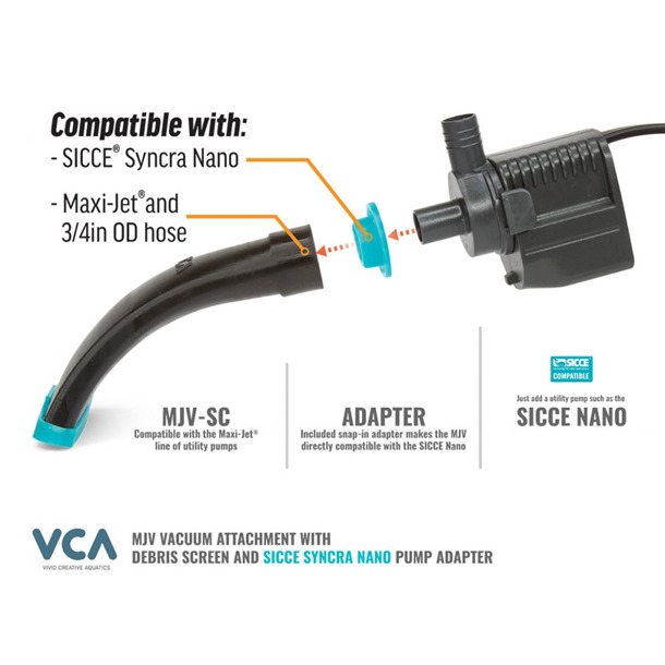 VCA Utility Pump Vacuum Attachment 