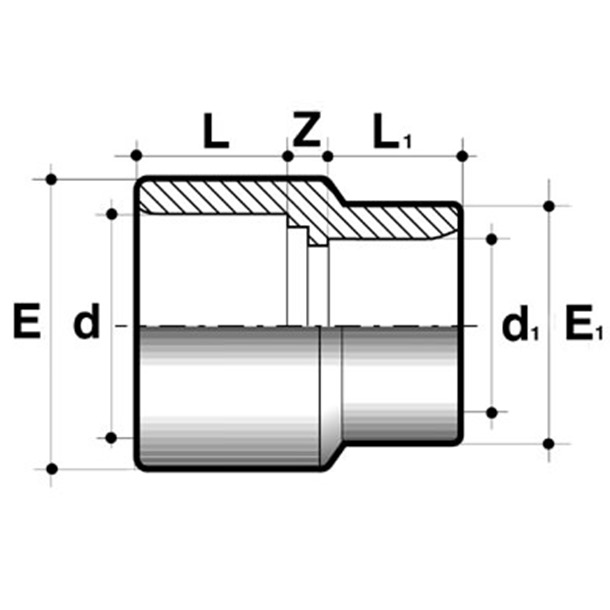 PVC-U Reducing Socket