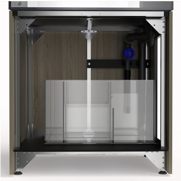 D-D Aqua-Pro Reef 900 Peninsula – 371L Aquarium & AquaFrame Cabinet