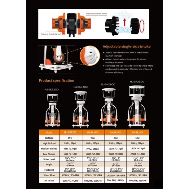 Maxspect Jump Protein Skimmers V2
