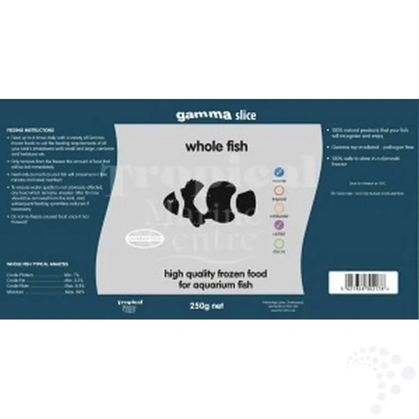 Gamma Whole Fish Frozen Flat Pack – 250g