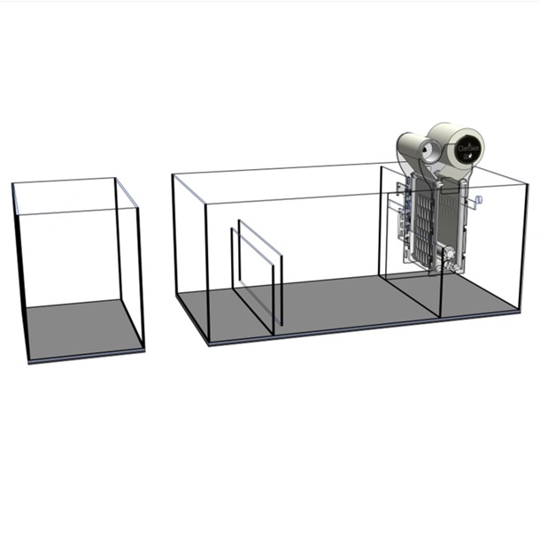 D-D Aqua-Pro Reef 2100 AquaFrame – 881L Marine Aquarium & Cabinet