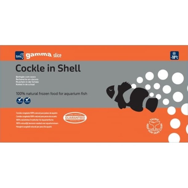 Gamma Cockle in Shell Slice 250g