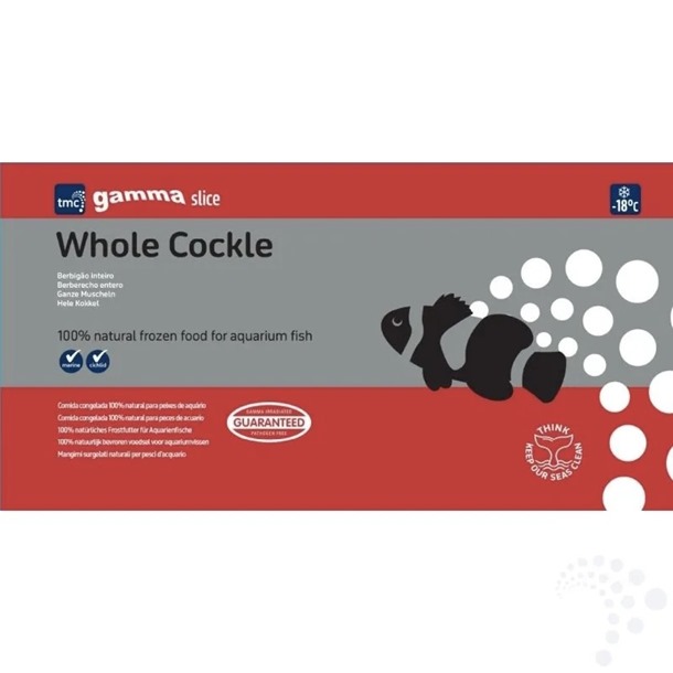 Gamma Whole Cockle Frozen Flat Pack – 250g