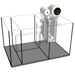 D-D Aqua-Pro Reef 1200 AquaFrame – 387L Marine Aquarium & Aluminium Cabinet