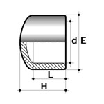 PVC-U End Cap