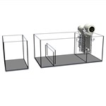 D-D Aqua-Pro Reef 2100 AquaFrame – 881L Marine Aquarium & Cabinet