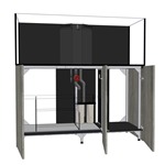 D-D Aqua-Pro Reef 1500 AquaFrame – 485L Marine Aquarium & Aluminium Cabinet